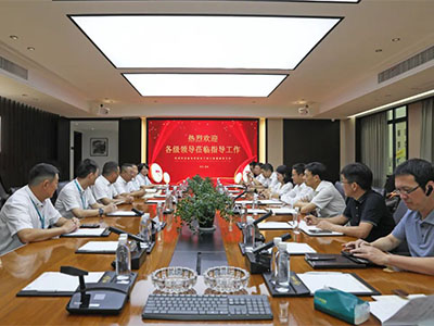 拼經(jīng)濟(jì) 促發(fā)展！溫州灣新區(qū)黨工委副書記謝忠誠率隊赴集團(tuán)開展調(diào)研督導(dǎo)活動